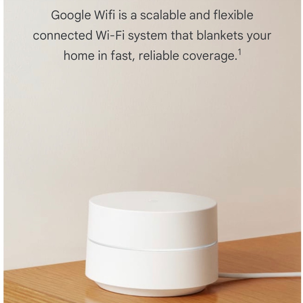 GOOGLE WiFi  Point 1 Pack